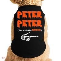 Peter Peter IM With The Pumpkin Halloween Costume Doggie Tank thumb 0