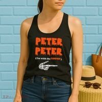 Peter Peter IM With The Pumpkin Halloween Costume Women's Tank Top thumb 2