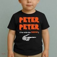 Peter Peter IM With The Pumpkin Halloween Costume Toddler T-Shirt thumb 2