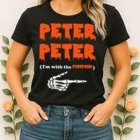 Peter Peter IM With The Pumpkin Halloween Costume Women's T-Shirt thumb 2