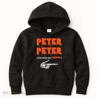 Peter Peter IM With The Pumpkin Halloween Costume Kids Hoodie thumb 0