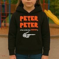 Peter Peter IM With The Pumpkin Halloween Costume Kids Hoodie thumb 3