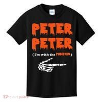 Peter Peter IM With The Pumpkin Halloween Costume Kids T-Shirt thumb 0