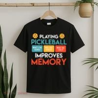 Playing Pickleball improves memory Pickleball T-Shirt thumb 2