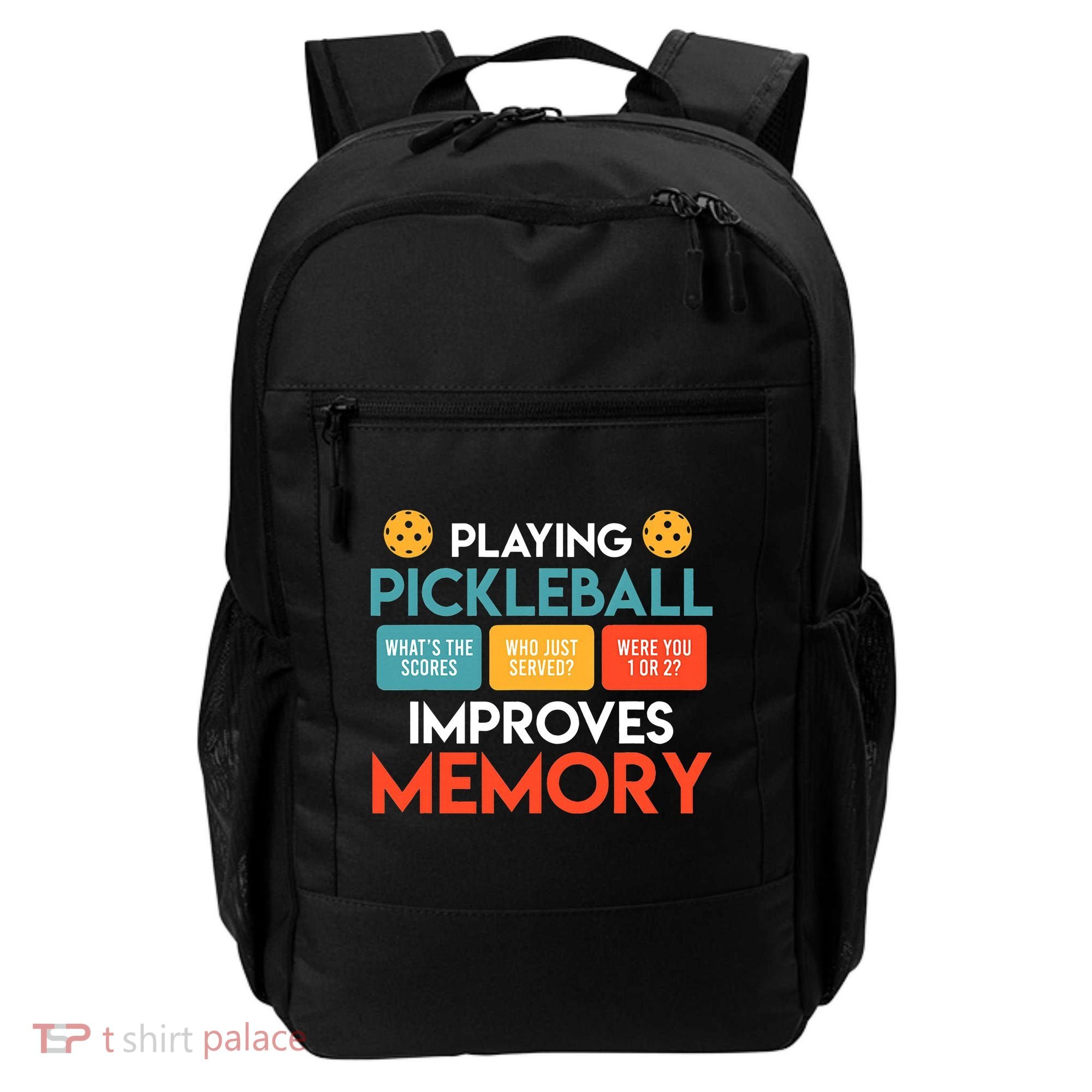 Playing Pickleball improves memory Pickleball Backpack