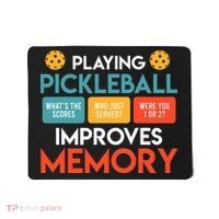 Playing Pickleball improves memory Pickleball Mousepad thumb 0