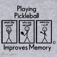 Playing Pickleball Improves Memory Women's Sweatshirt thumb 2