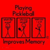 Playing Pickleball Improves Memory Santa Hat thumb 1