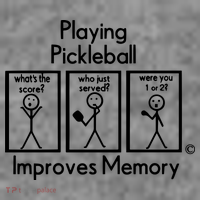Playing Pickleball Improves Memory Toddler Hoodie thumb 2