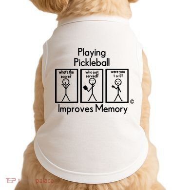 Playing Pickleball Improves Memory Doggie Tank