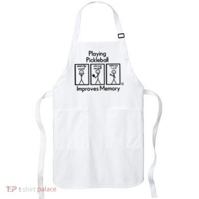 Playing Pickleball Improves Memory Apron