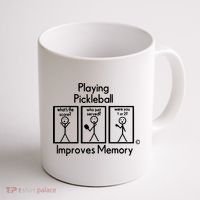Playing Pickleball Improves Memory Coffee Mug thumb 1