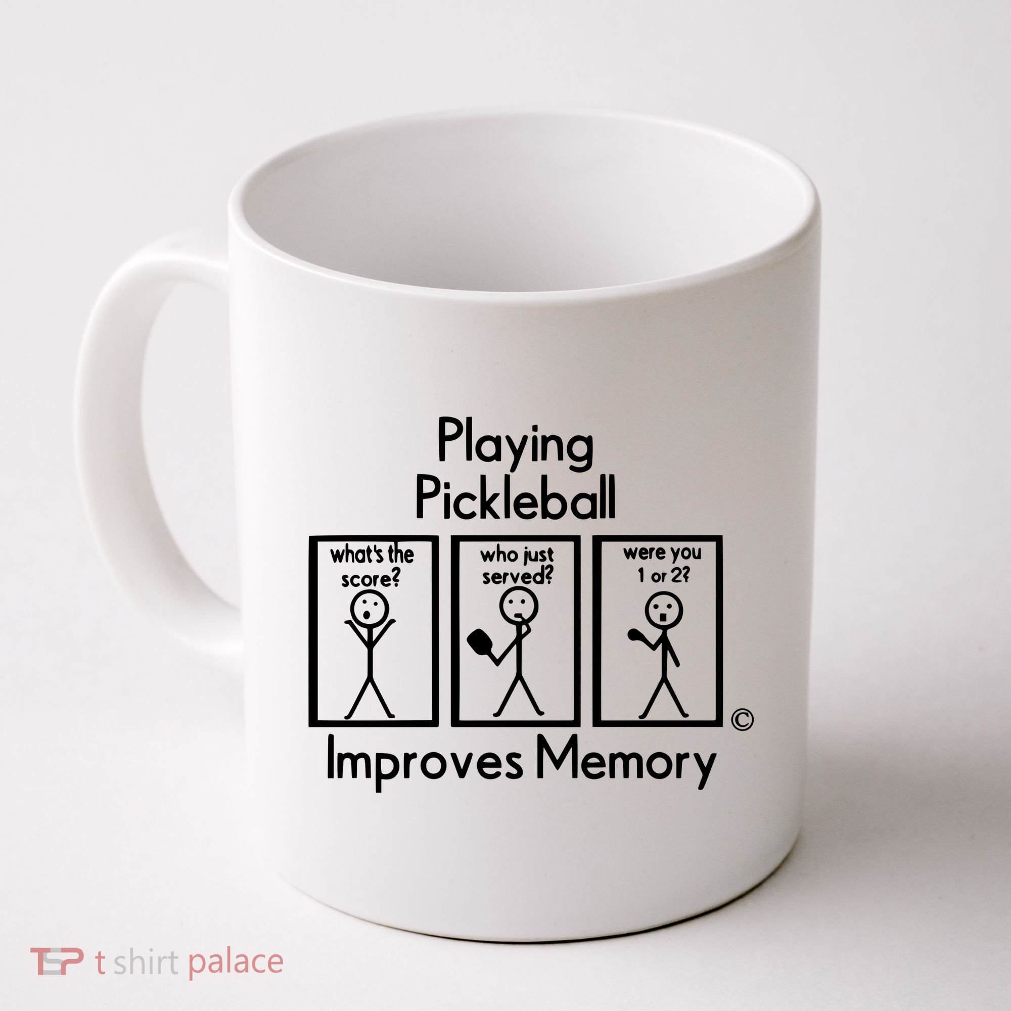 Playing Pickleball Improves Memory Coffee Mug