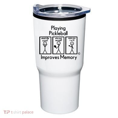 Playing Pickleball Improves Memory Tumbler