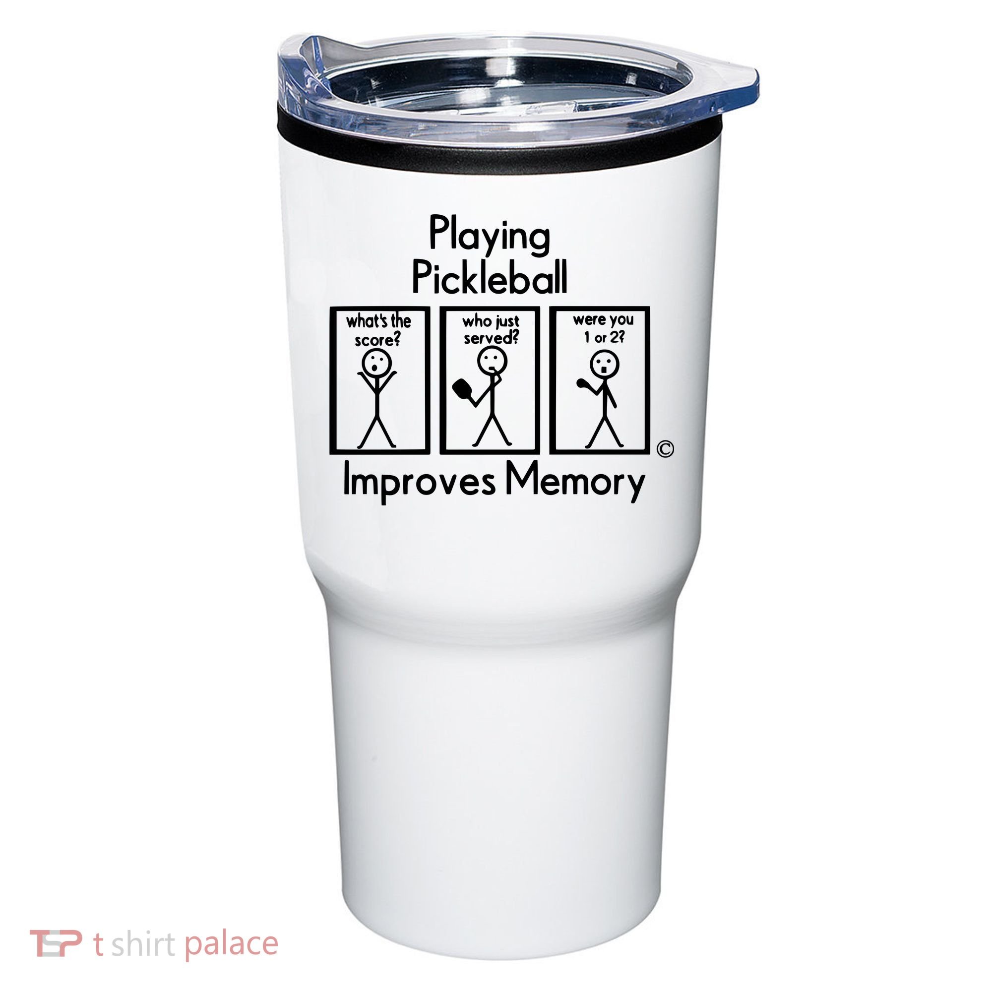 Playing Pickleball Improves Memory Tumbler