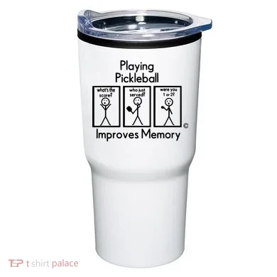 Playing Pickleball Improves Memory Tumbler