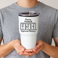 Playing Pickleball Improves Memory Tumbler thumb 2