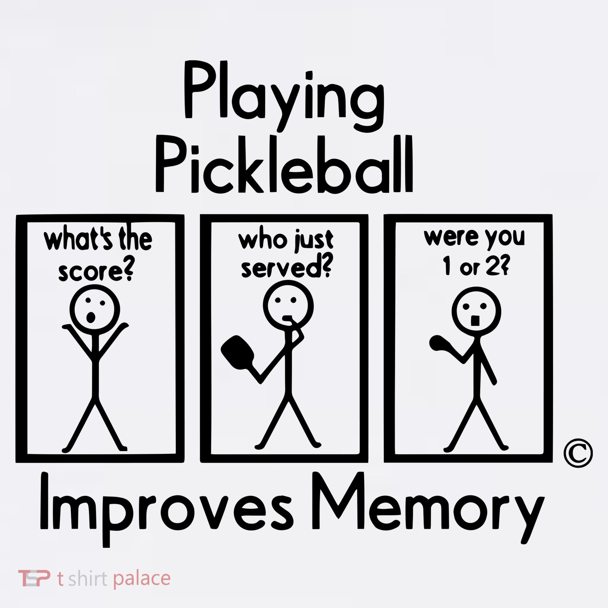 Playing Pickleball Improves Memory Tumbler