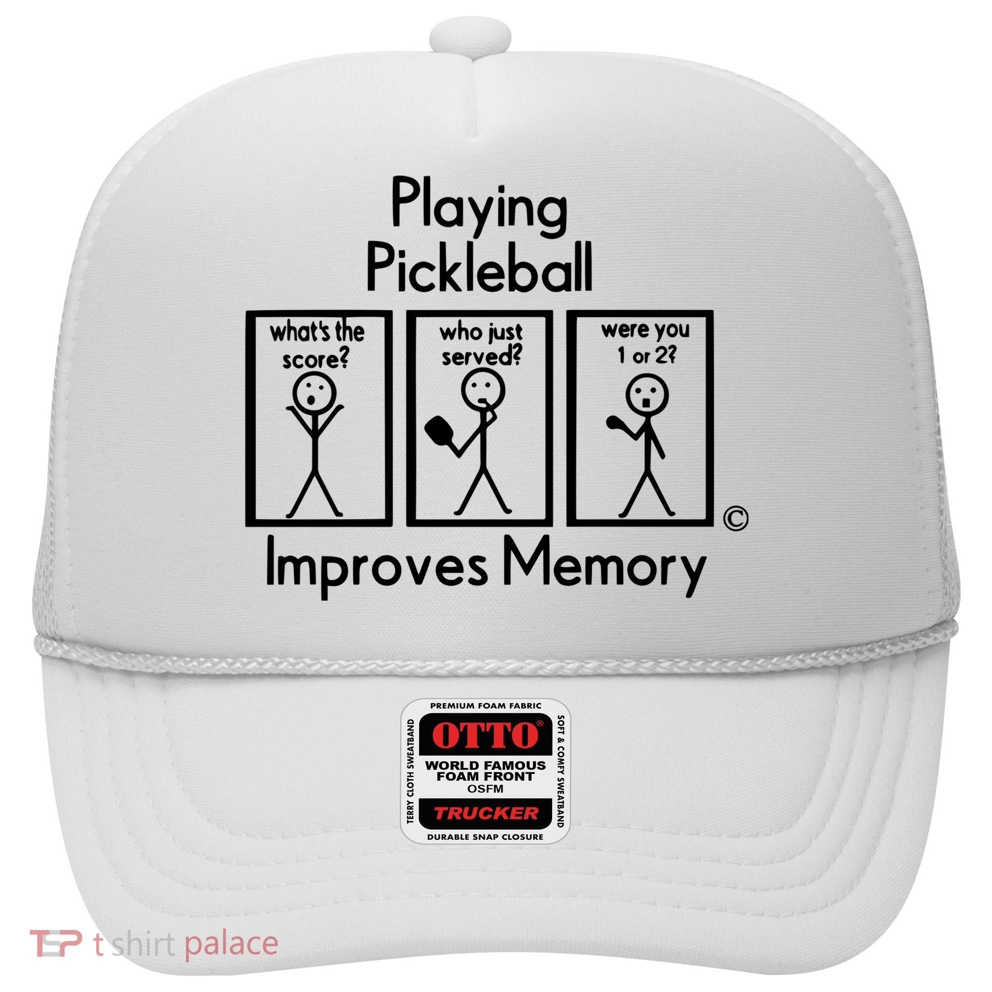 Playing Pickleball Improves Memory Hat