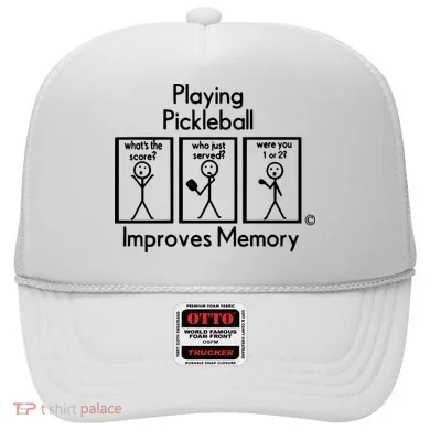 Playing Pickleball Improves Memory Hat