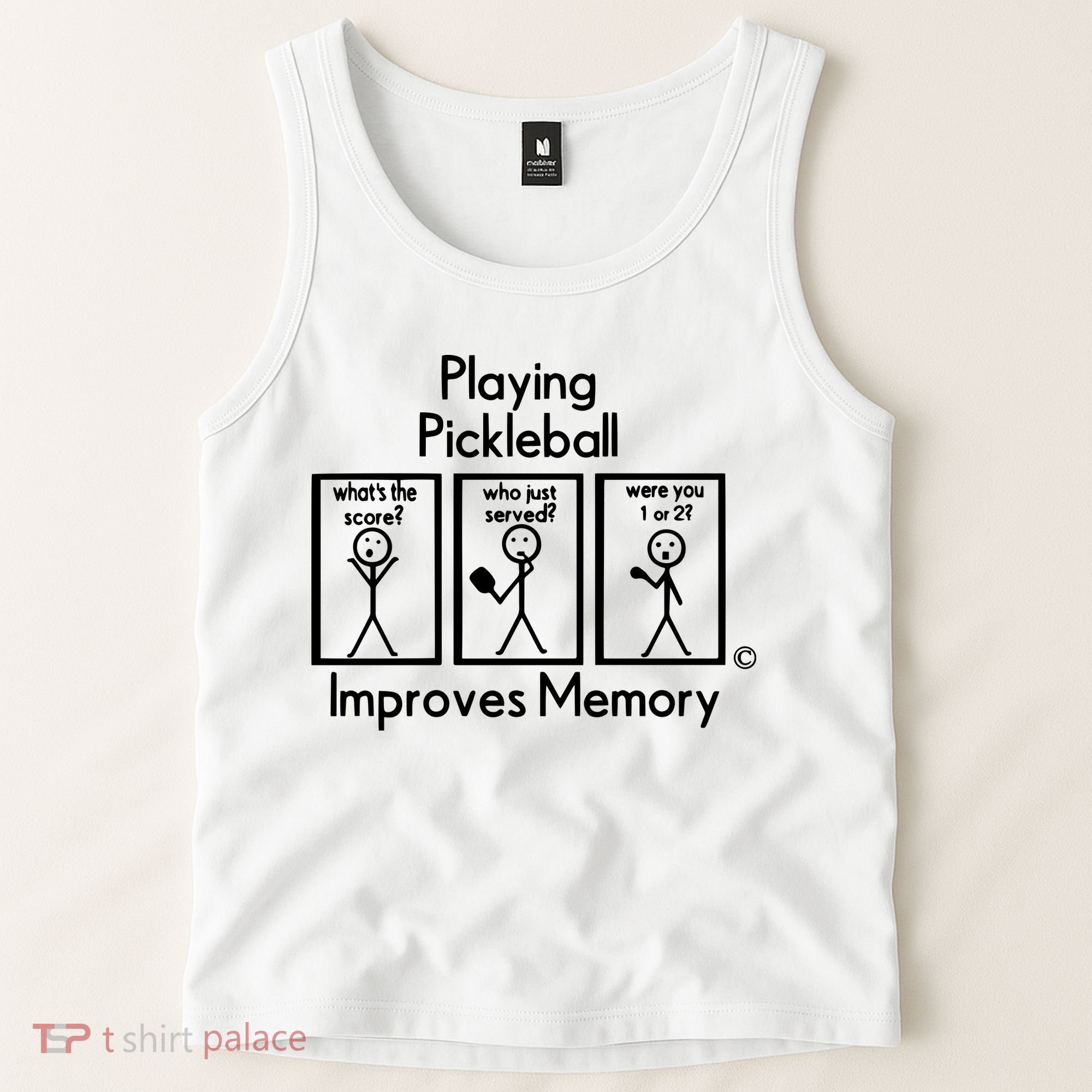 Playing Pickleball Improves Memory Tank Top