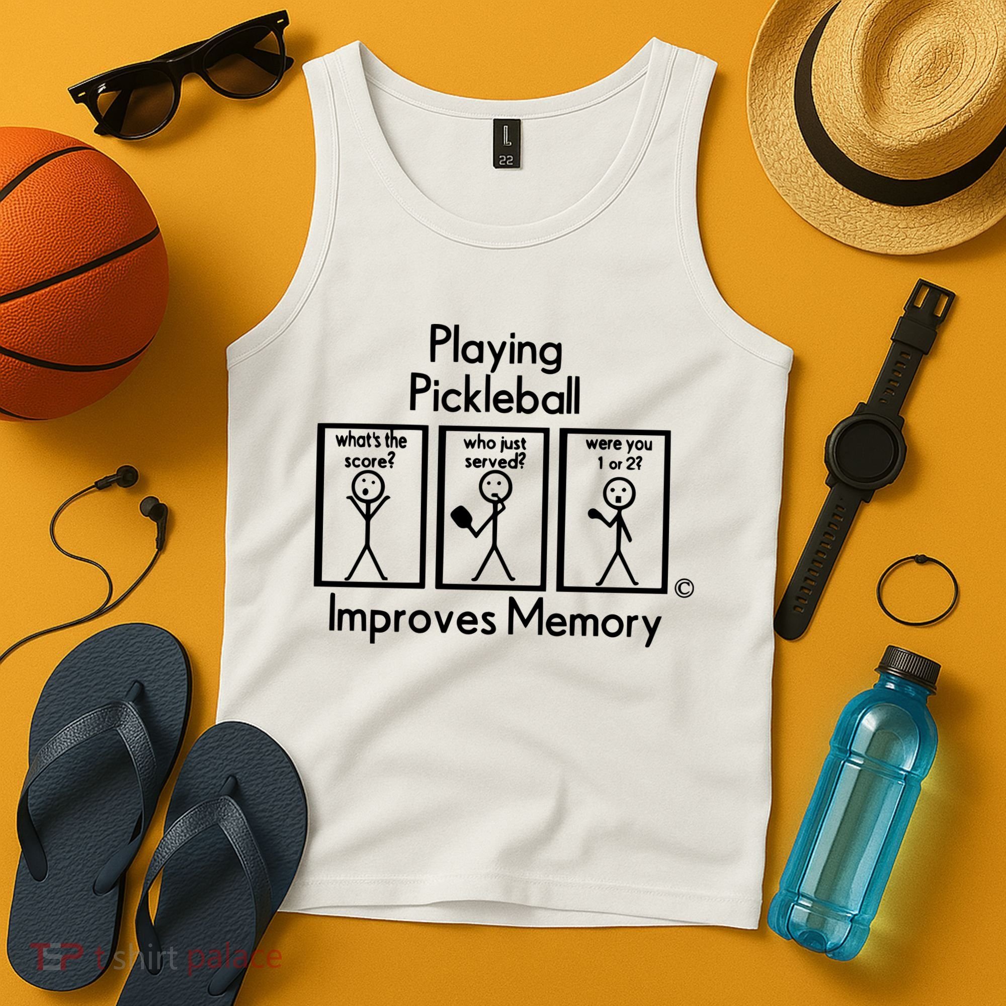 Playing Pickleball Improves Memory Tank Top