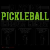 Playing Pickleball Improves Memory Funny Pickleball Coffee Mug thumb 5