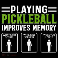 Playing Pickleball Improves Memory Funny Pickleball Visor thumb 3