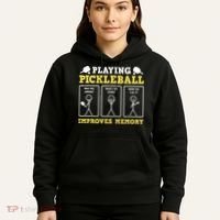 Playing Pickleball Improves Memory Dink Funny Pickleball Hoodie thumb 5