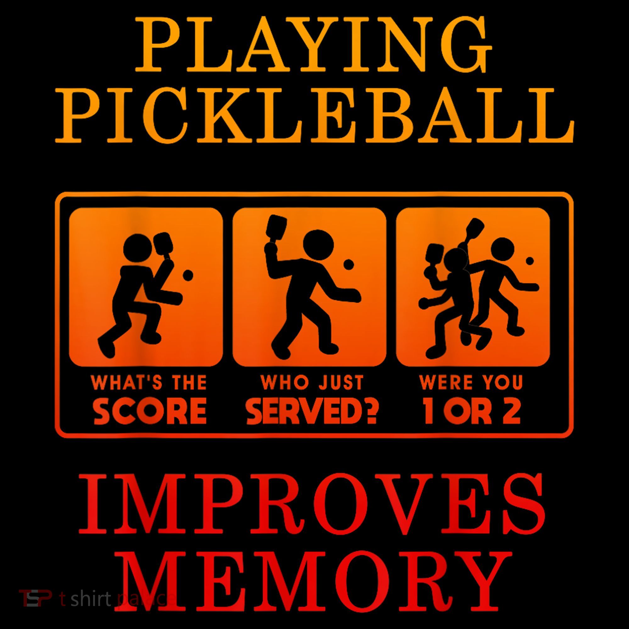 Playing Pickleball Improves Memory Love Pickleball Gift Women's Hoodie