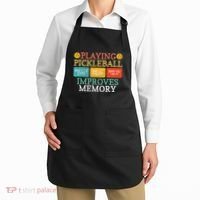 Playing Pickleball Improves Memory retro Pickleball Dinking Apron thumb 2