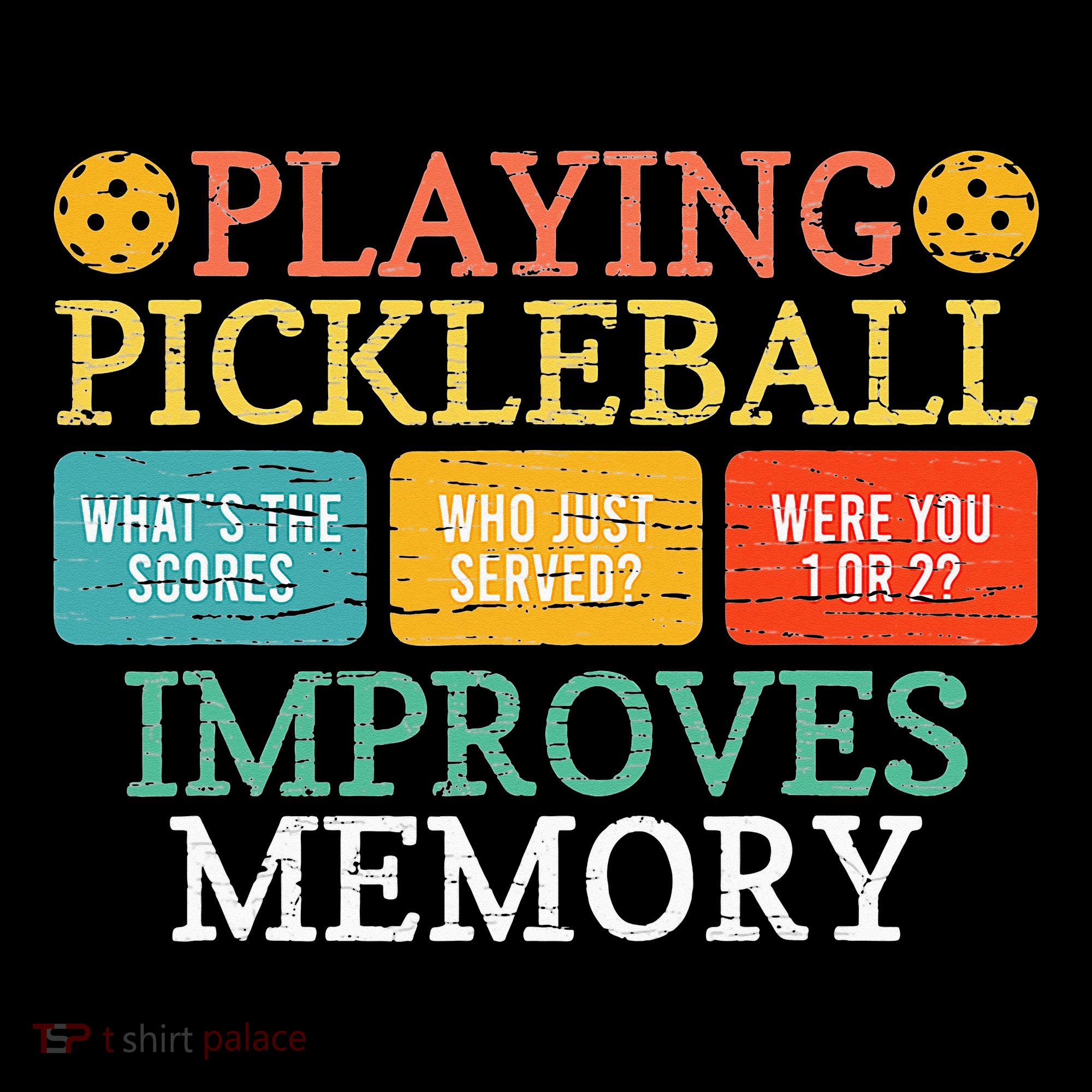 Playing Pickleball Improves Memory retro Pickleball Dinking Baby Bodysuit