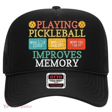Playing Pickleball Improves Memory retro Pickleball Dinking Hat
