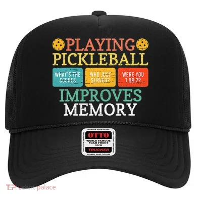 Playing Pickleball Improves Memory retro Pickleball Dinking Hat