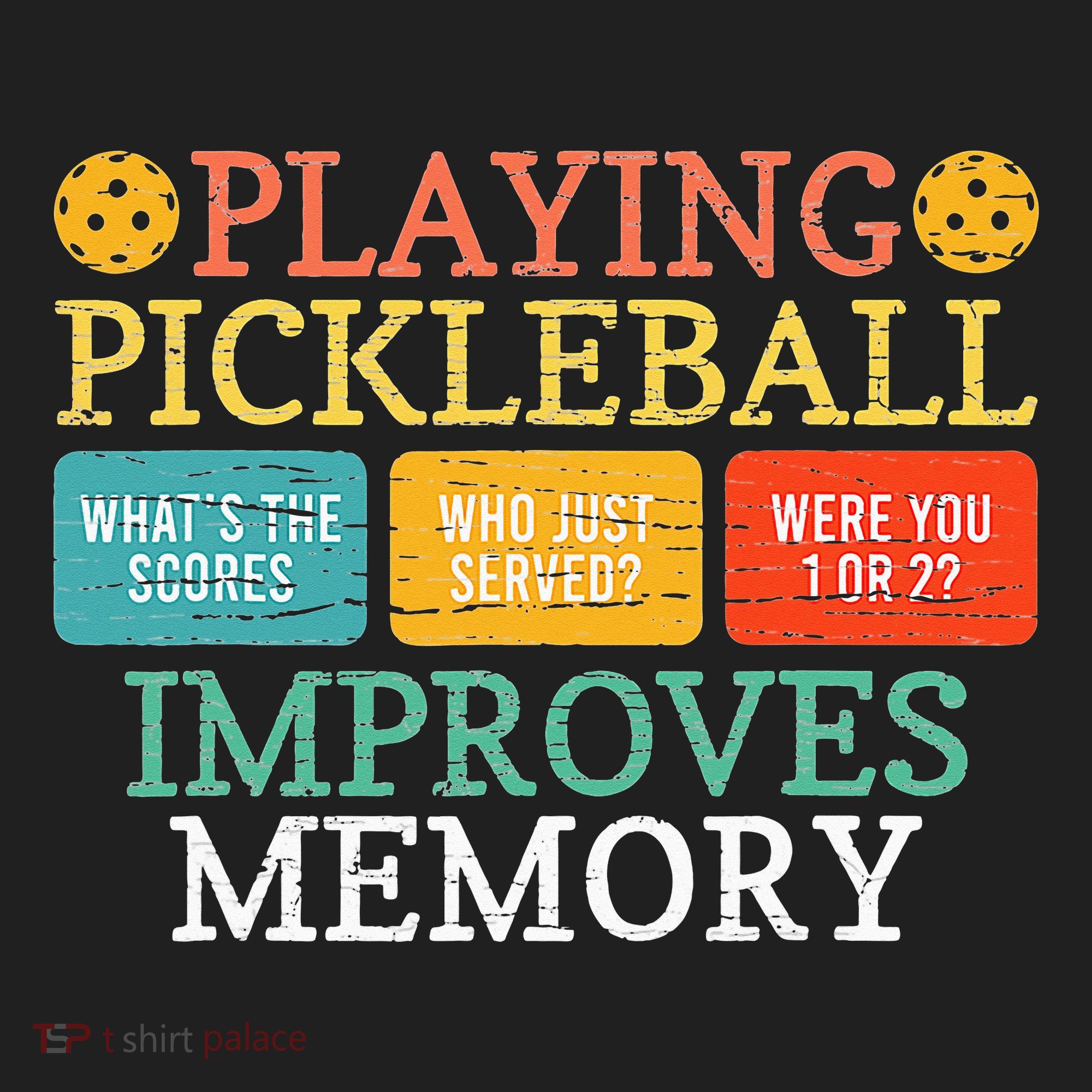 Playing Pickleball Improves Memory retro Pickleball Dinking Hat