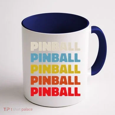 Pinball Coffee Mug back