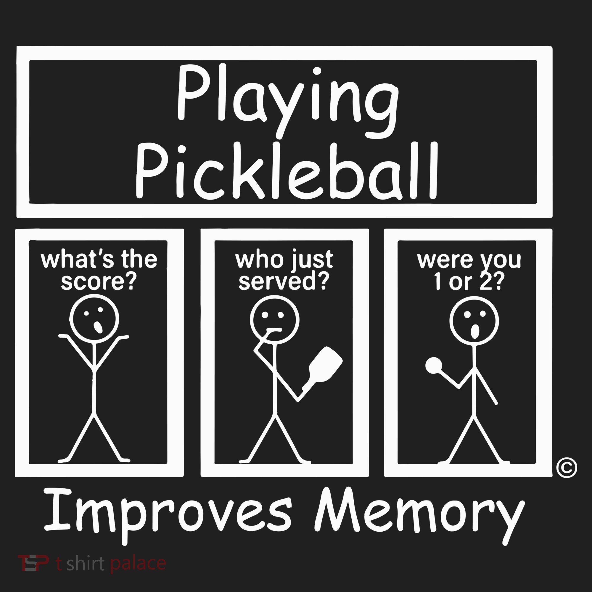 Playing Pickleball Improves Memory Funny Pickleball Women's Sweatshirt