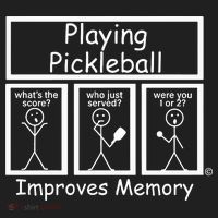 Playing Pickleball Improves Memory Funny Pickleball Tumbler thumb 3