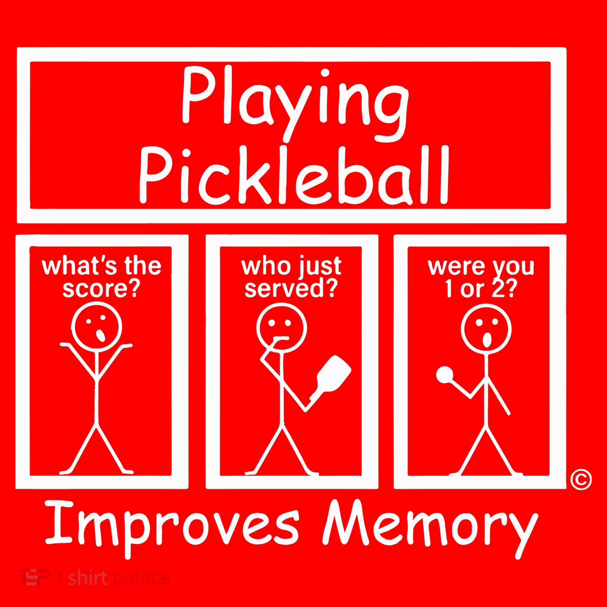 Playing Pickleball Improves Memory Funny Pickleball Santa Hat