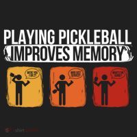 Playing Pickleball Improves Memory Pickleball Player Cute Gift Hat thumb 2