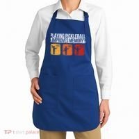 Playing Pickleball Improves Memory Pickleball Player Cute Gift Apron thumb 2