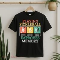 Playing Pickleball Improves Memory Pickleball T-Shirt thumb 2
