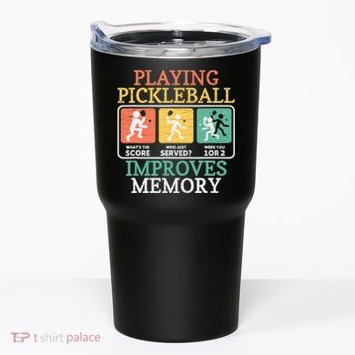 Playing Pickleball Improves Memory Pickleball Tumbler