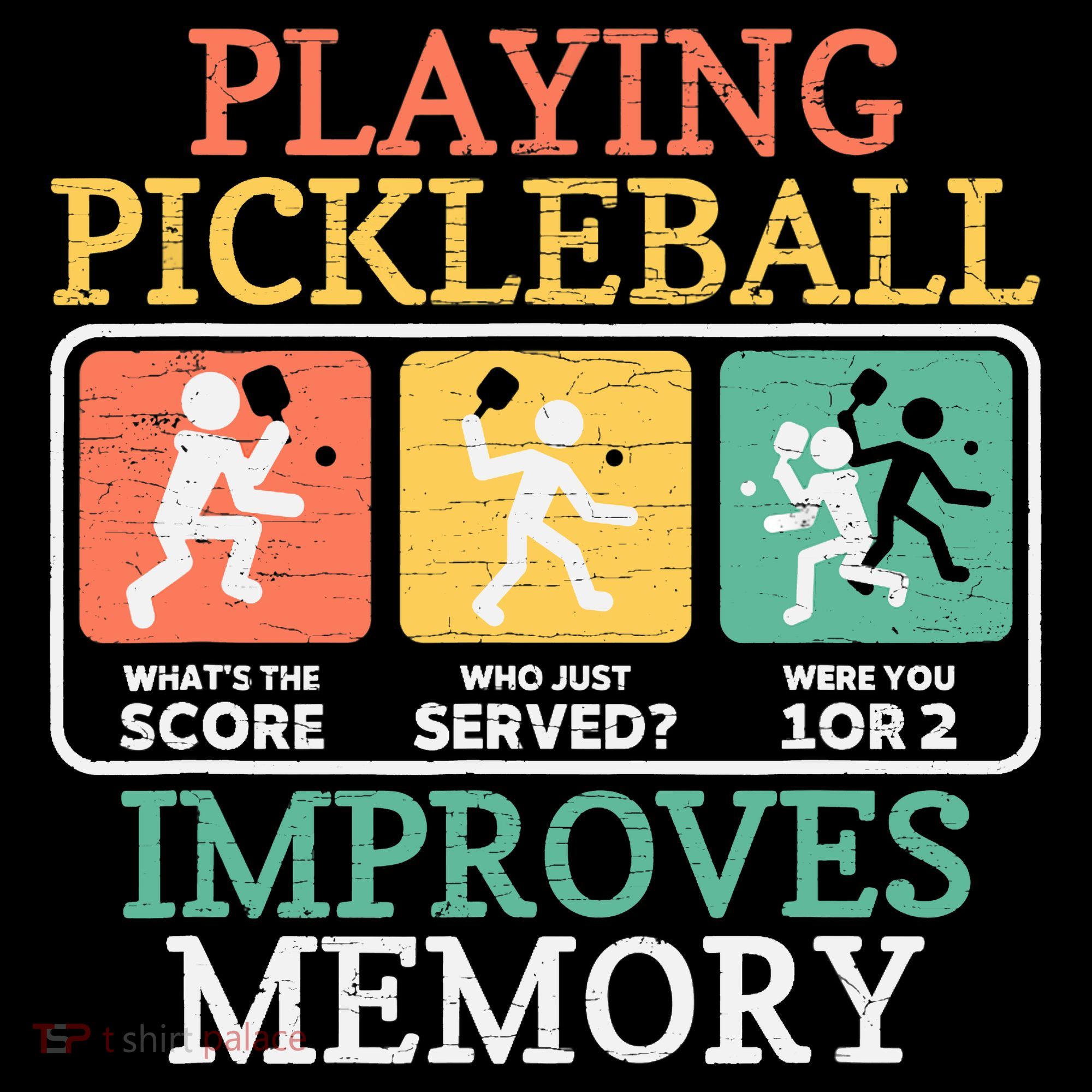 Playing Pickleball Improves Memory Pickleball Mousepad