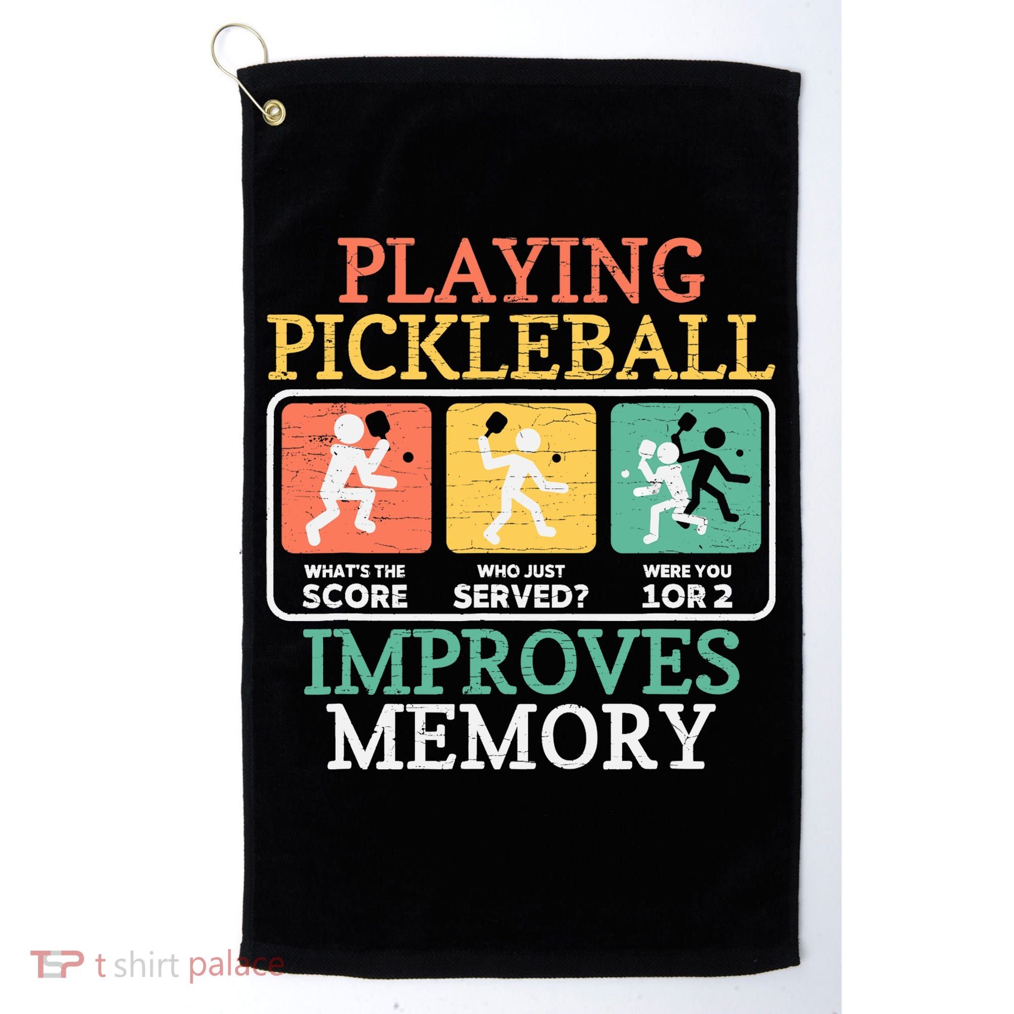 Playing Pickleball Improves Memory Pickleball Golf Towel