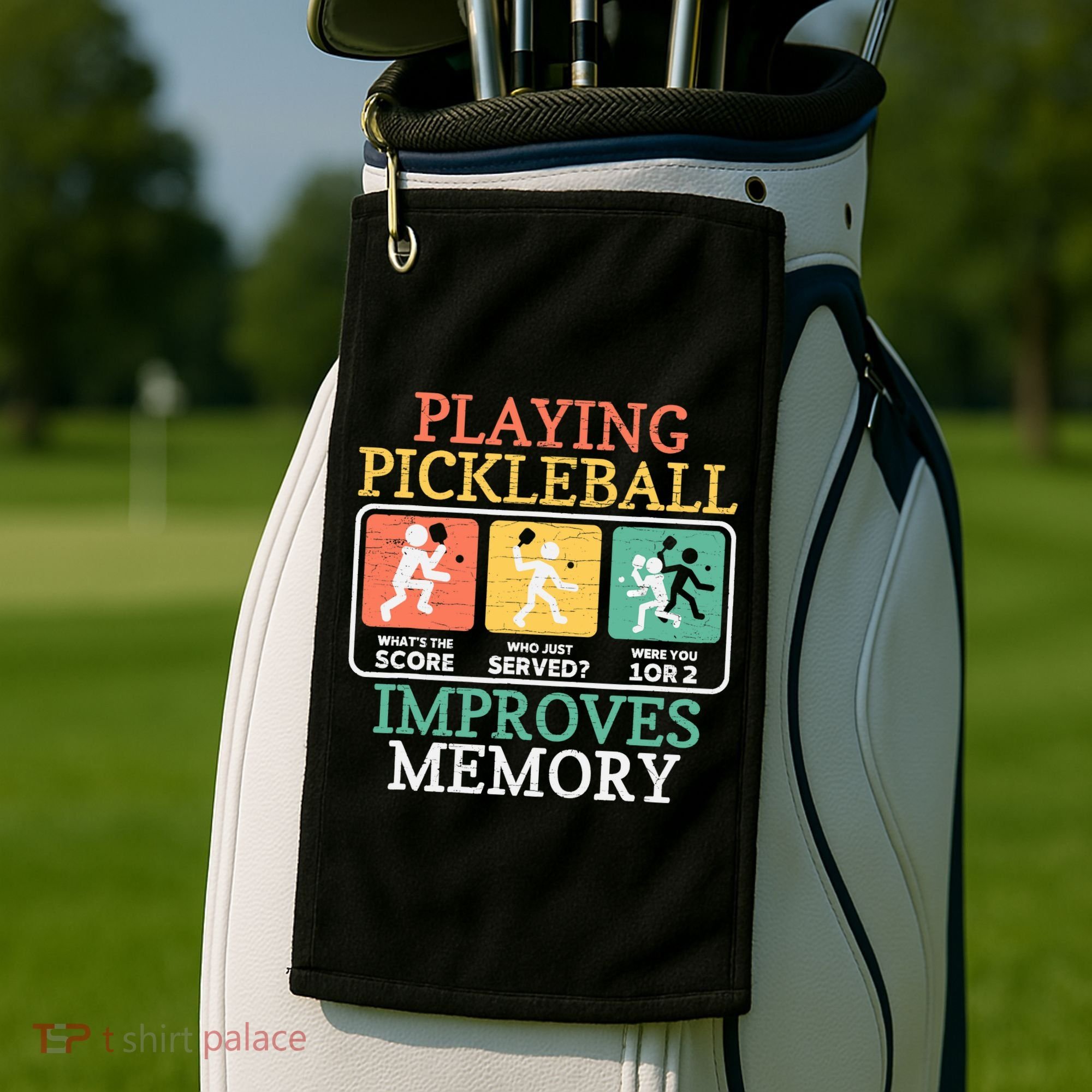 Playing Pickleball Improves Memory Pickleball Golf Towel