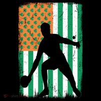 Ping Pong Irish American Flag St Patrick's Day Table Tennis Funny Gift Coffee Mug thumb 5