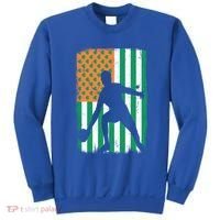 Ping Pong Irish American Flag St Patrick's Day Table Tennis Funny Gift Sweatshirt thumb 0