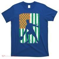 Ping Pong Irish American Flag St Patrick's Day Table Tennis Funny Gift T-Shirt thumb 0