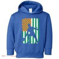 Ping Pong Irish American Flag St Patrick's Day Table Tennis Funny Gift Toddler Hoodie thumb 0